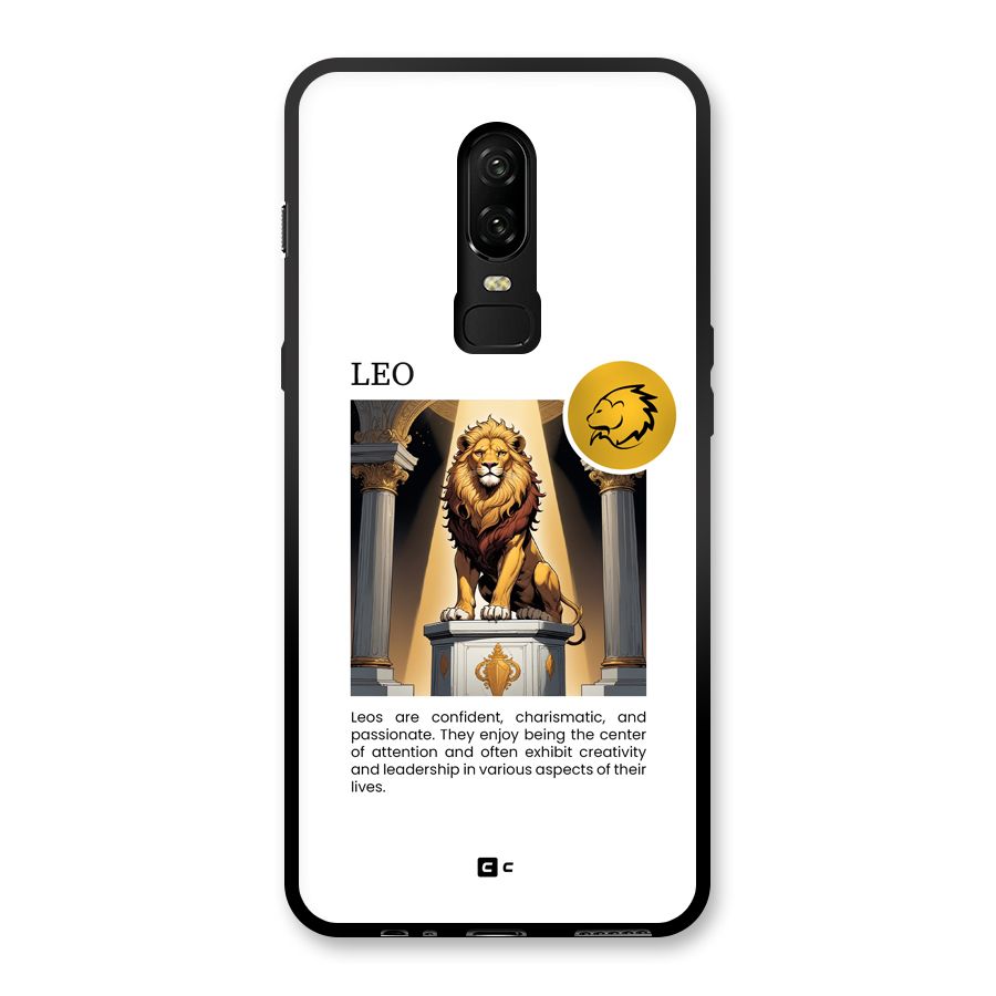 Leader Leo Glass Back Case for OnePlus 6