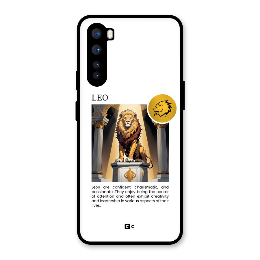 Leader Leo Glass Back Case for OnePlus Nord