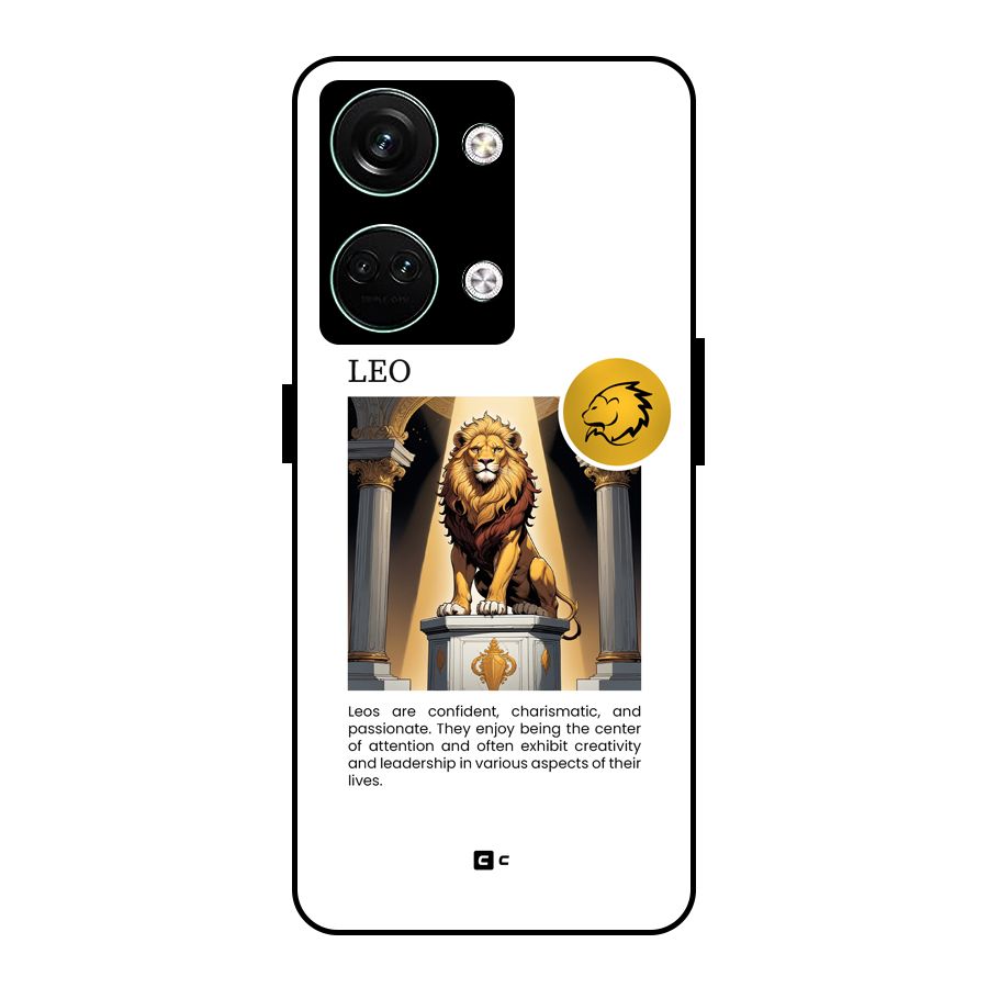 Leader Leo Glass Back Case for Oneplus Nord 3