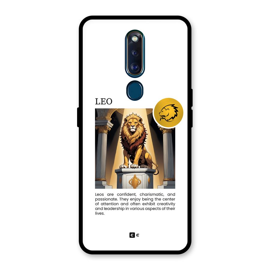 Leader Leo Glass Back Case for Oppo F11 Pro