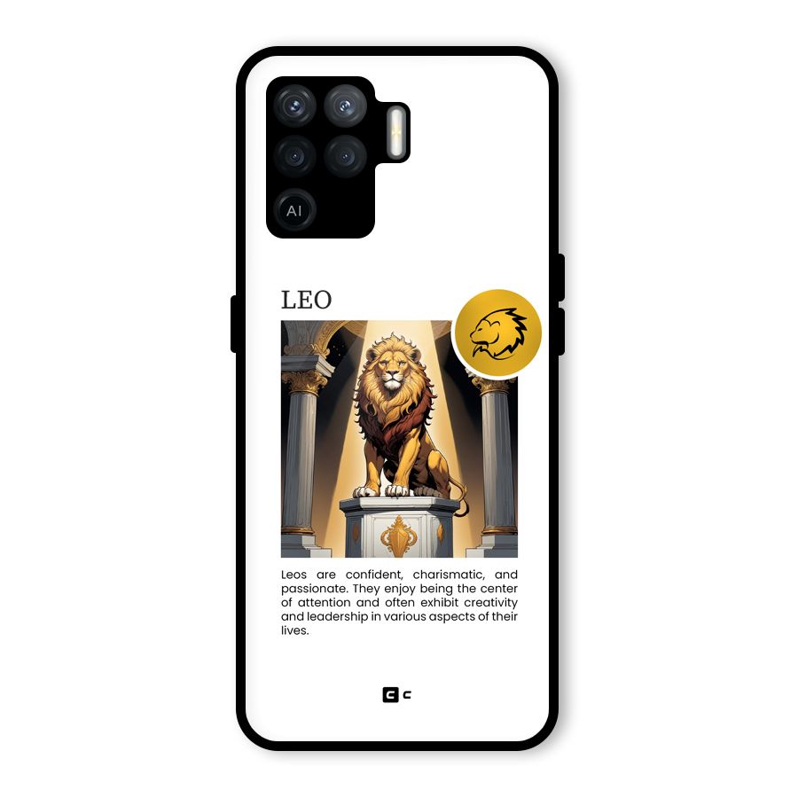 Leader Leo Glass Back Case for Oppo F19 Pro