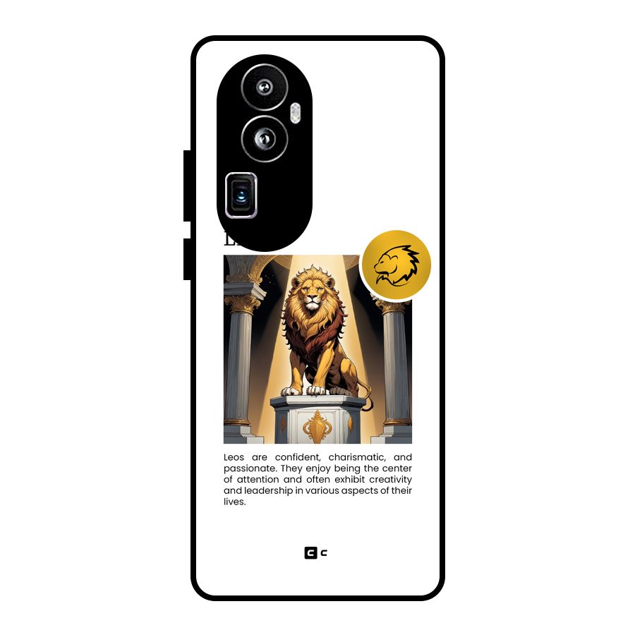 Leader Leo Glass Back Case for Oppo Reno10 Pro Plus