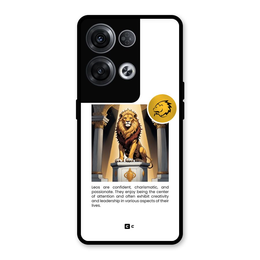 Leader Leo Glass Back Case for Oppo Reno8 Pro 5G