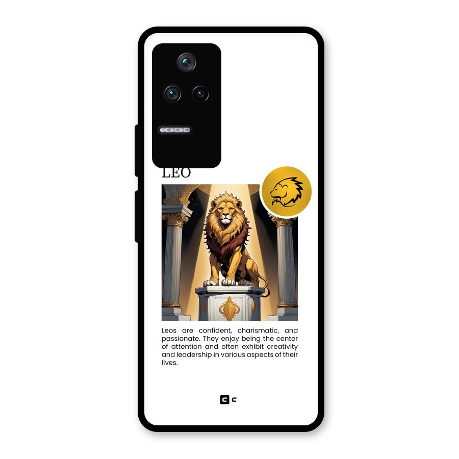 Leader Leo Glass Back Case for Poco F4 5G