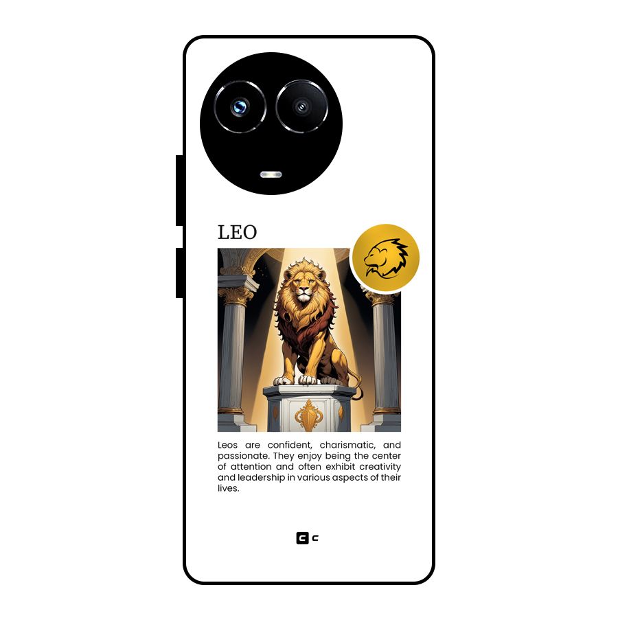 Leader Leo Glass Back Case for Realme 11X
