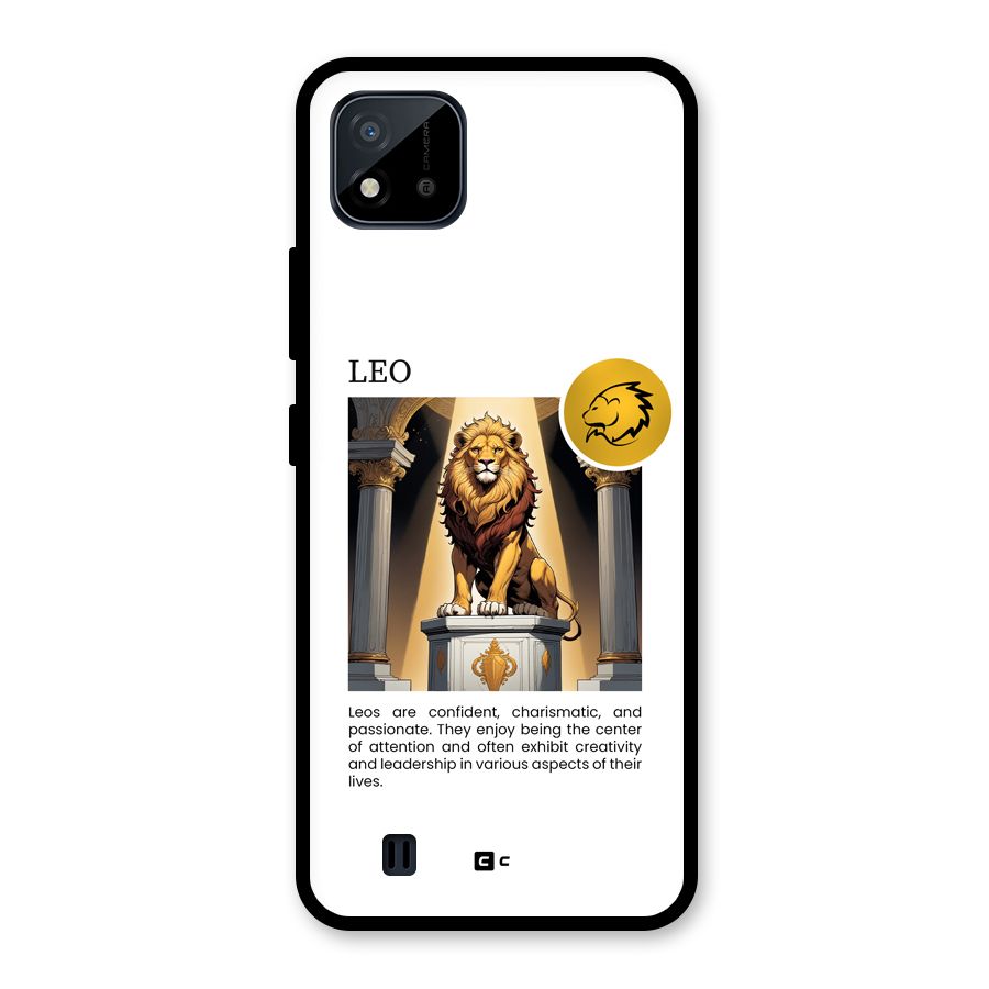 Leader Leo Glass Back Case for Realme C11 2021