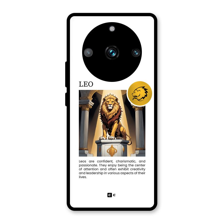 Leader Leo Glass Back Case for Realme Narzo 60 Pro