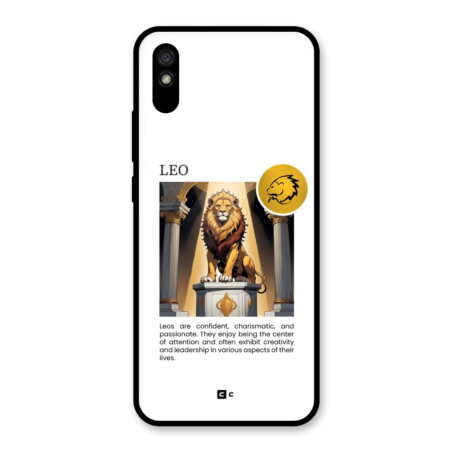 Leader Leo Glass Back Case for Redmi 9A