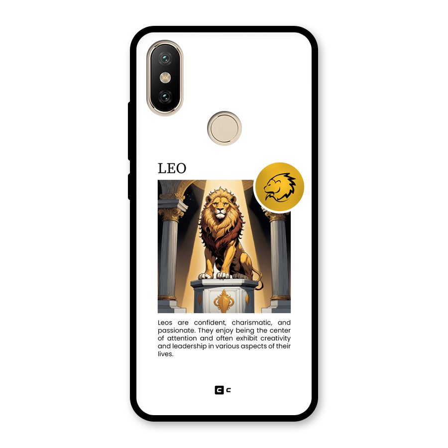Leader Leo Glass Back Case for Redmi A2