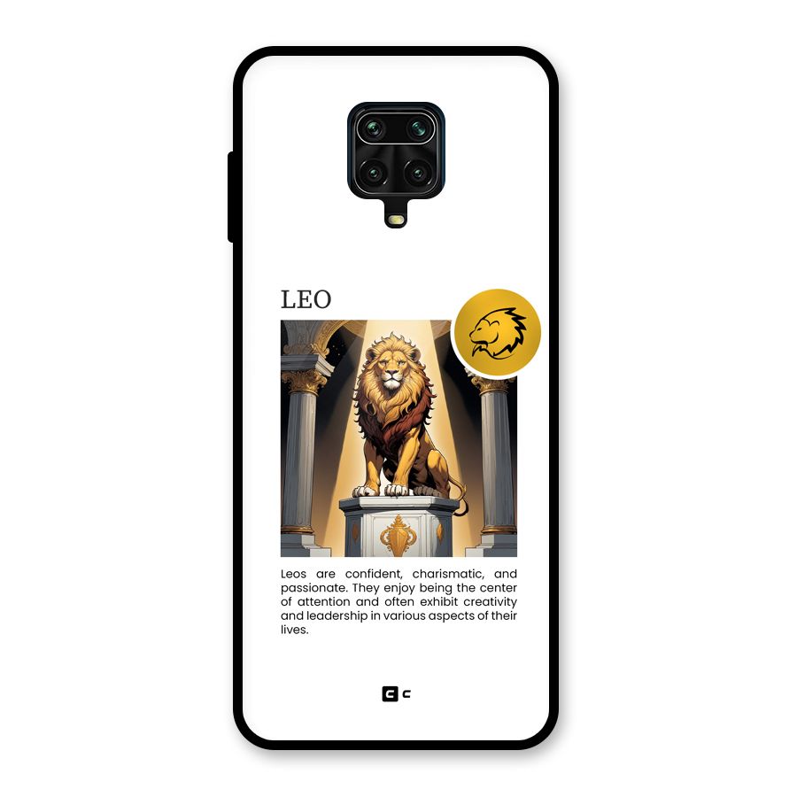 Leader Leo Glass Back Case for Redmi Note 10 Lite