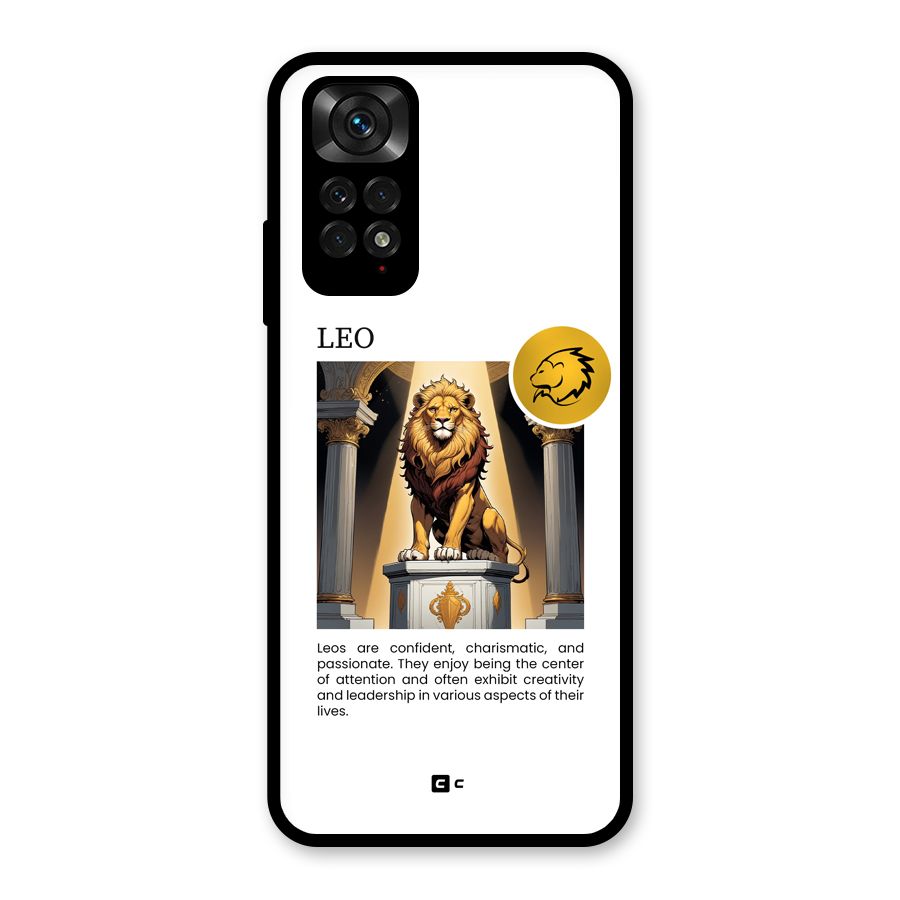 Leader Leo Glass Back Case for Redmi Note 11S