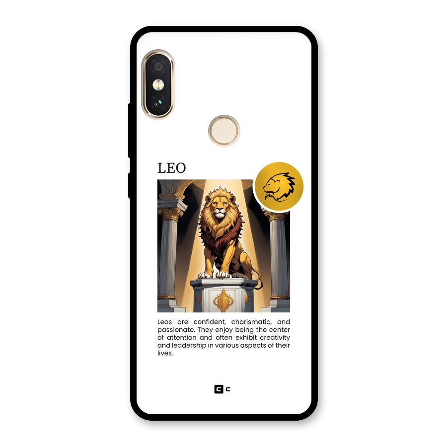 Leader Leo Glass Back Case for Redmi Note 5 Pro
