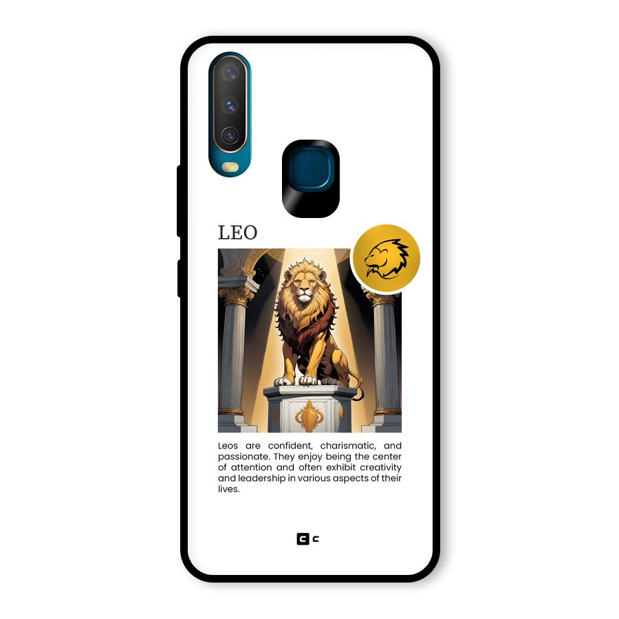 Leader Leo Glass Back Case for Vivo U10