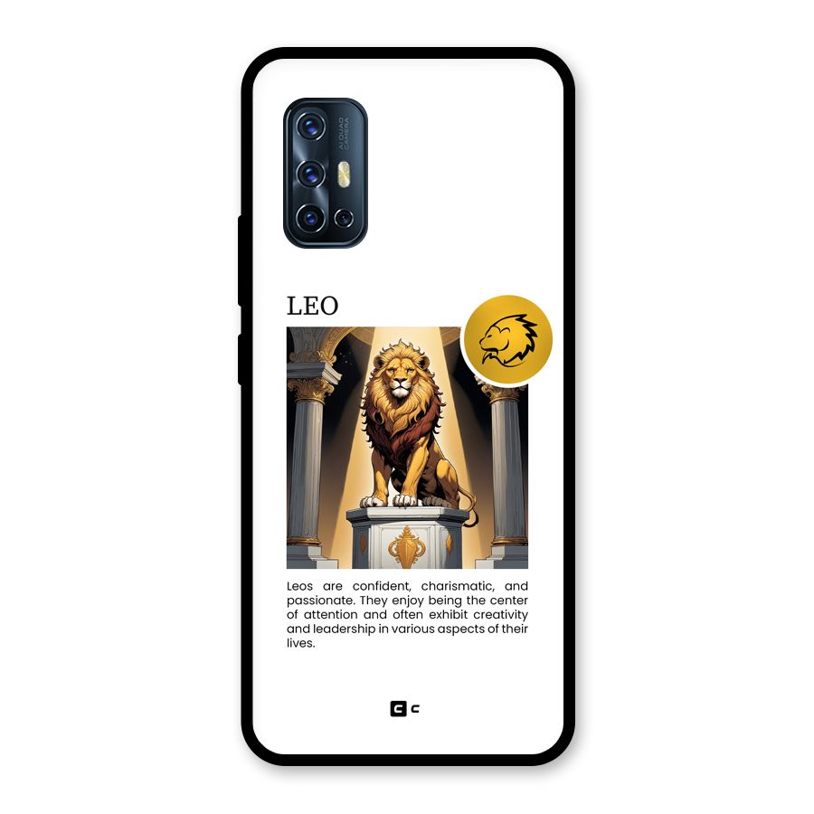 Leader Leo Glass Back Case for Vivo V17