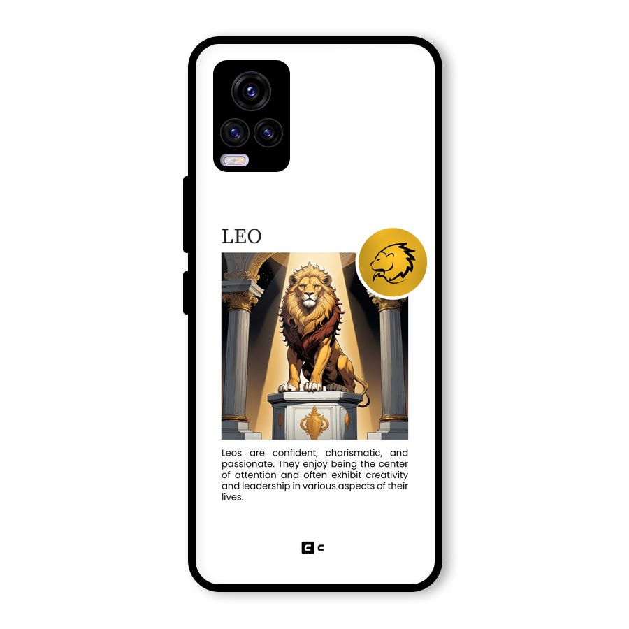Leader Leo Glass Back Case for Vivo V20 2021
