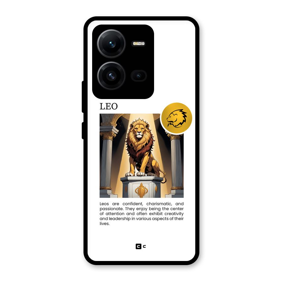 Leader Leo Glass Back Case for Vivo V25