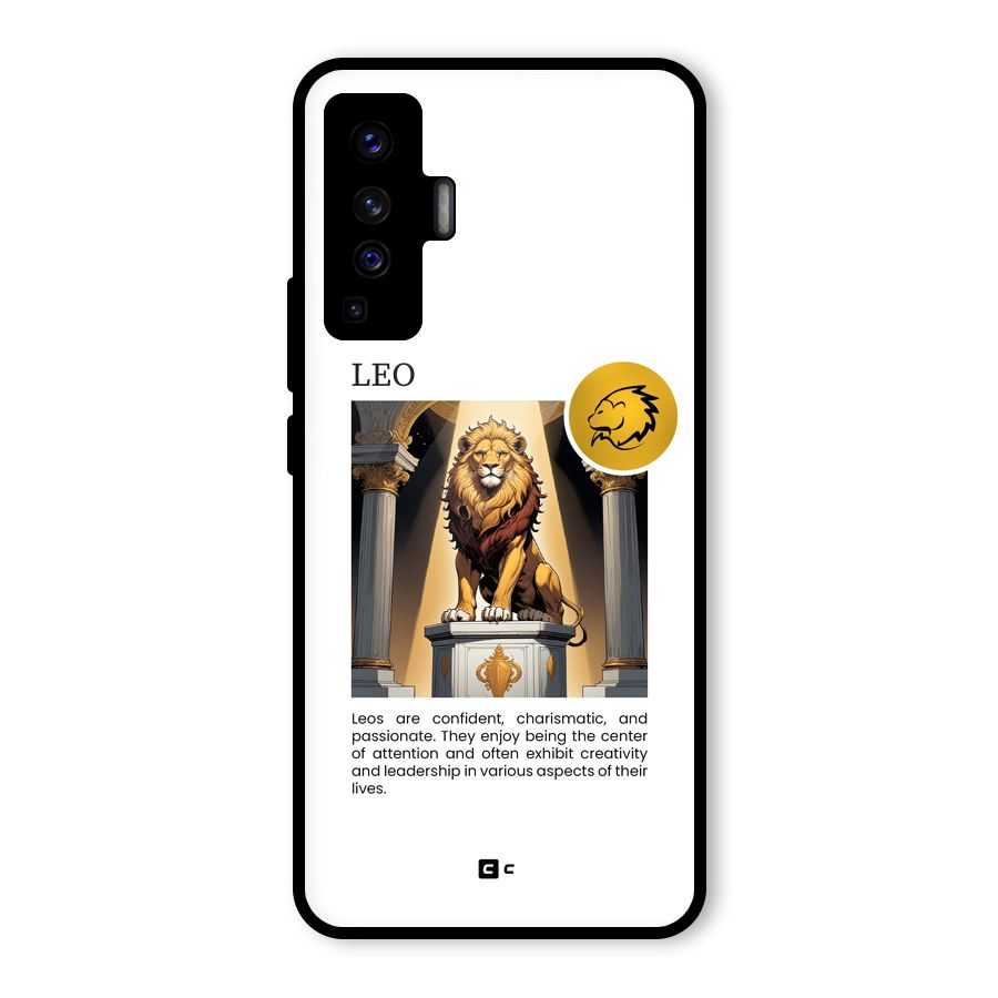 Leader Leo Glass Back Case for Vivo X50