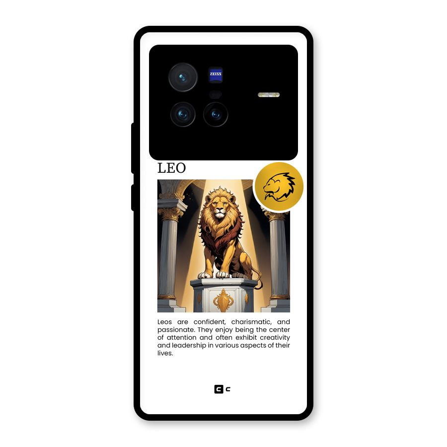 Leader Leo Glass Back Case for Vivo X80