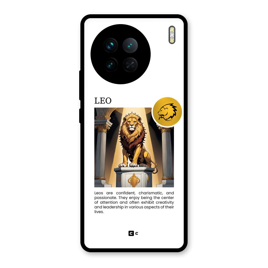 Leader Leo Glass Back Case for Vivo X90
