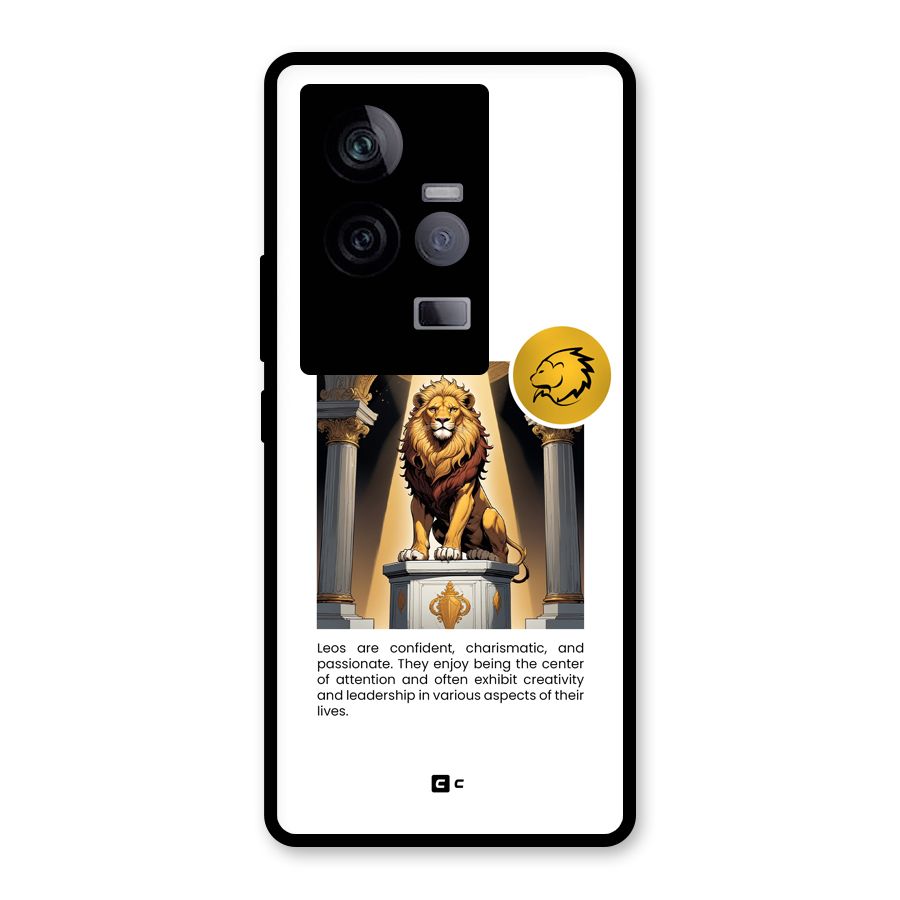 Leader Leo Glass Back Case for Vivo iQOO 11 5G