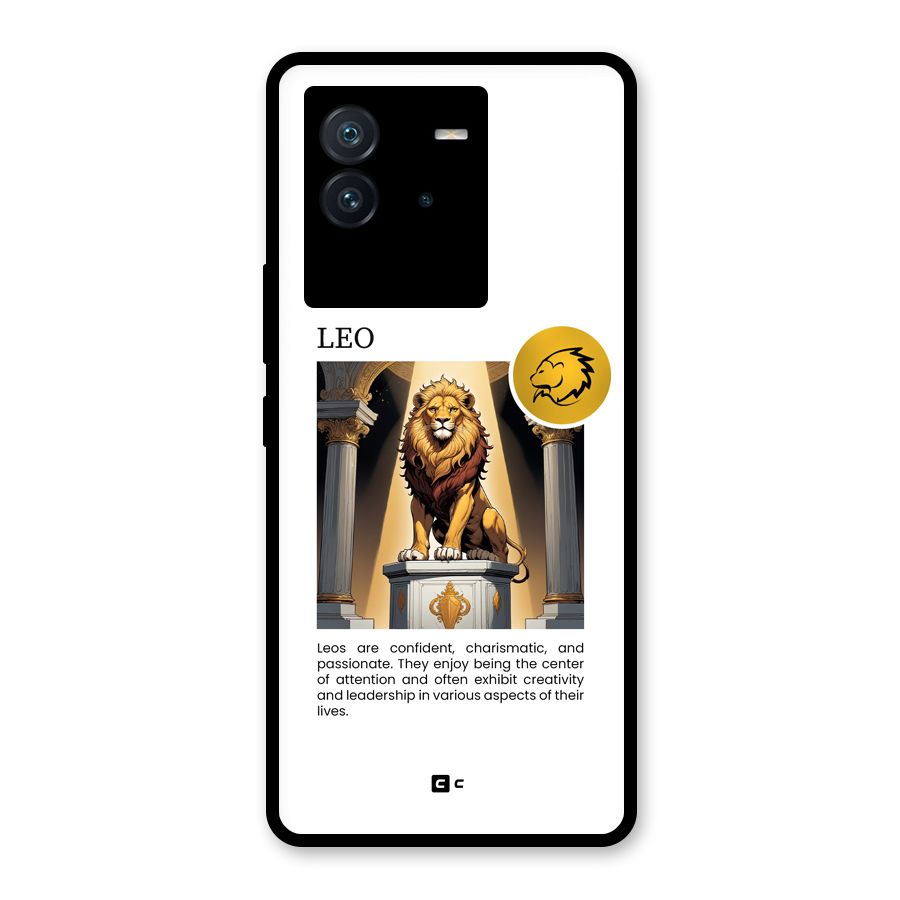 Leader Leo Glass Back Case for Vivo iQOO Neo 6 5G