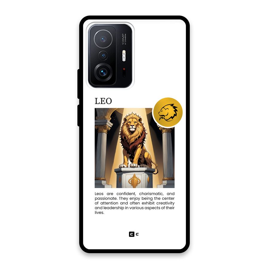 Leader Leo Glass Back Case for Xiaomi 11T Pro