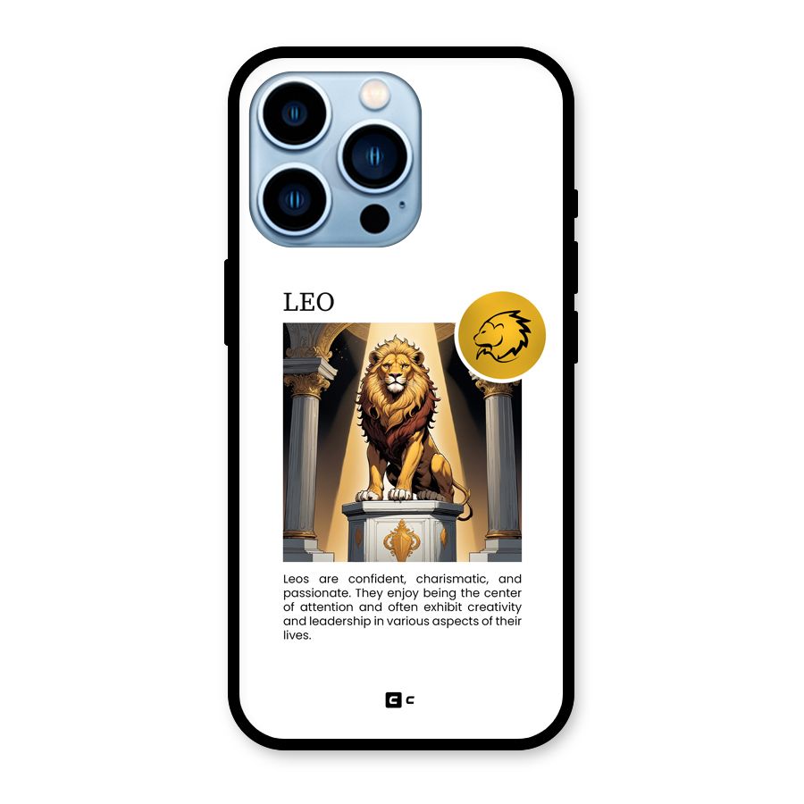 Leader Leo Glass Back Case for iPhone 13 Pro