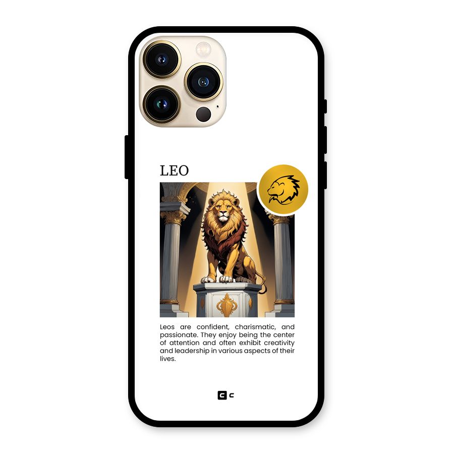 Leader Leo Glass Back Case for iPhone 13 Pro Max