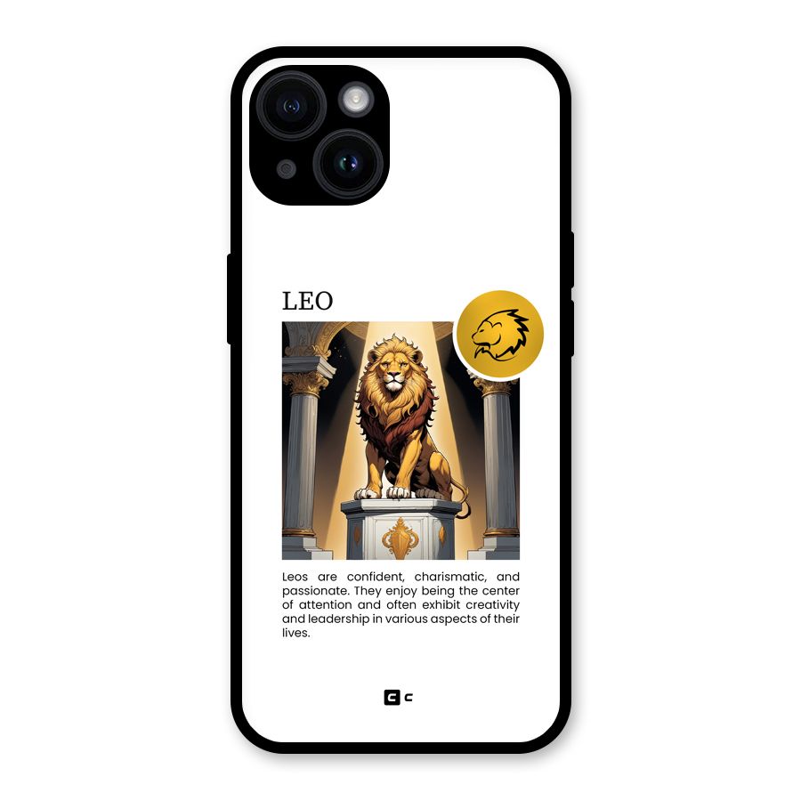 Leader Leo Glass Back Case for iPhone 14