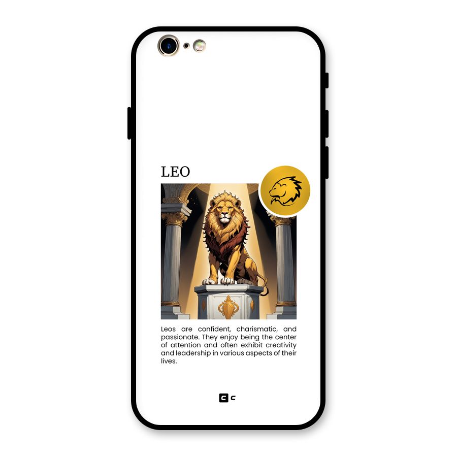 Leader Leo Glass Back Case for iPhone 6 6S