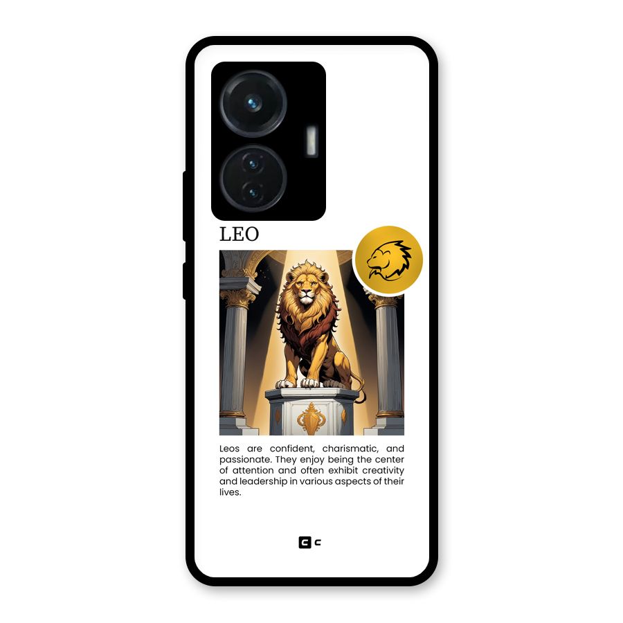 Leader Leo Glass Back Case for iQOO Z6 44W