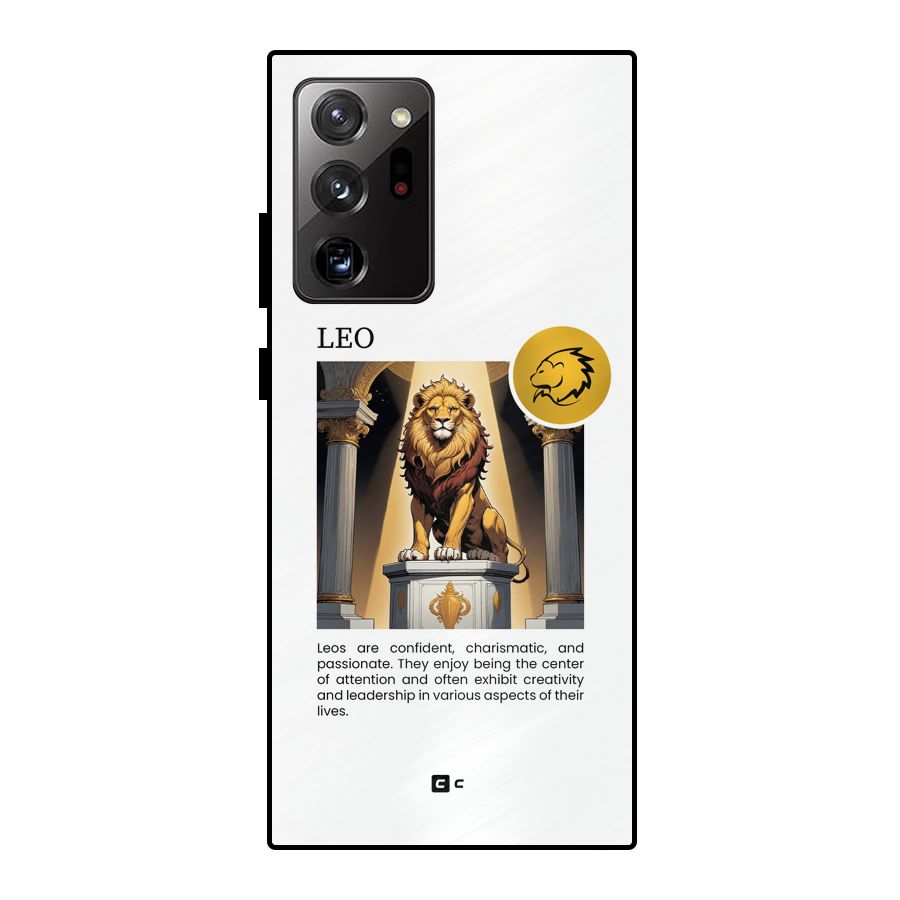 Leader Leo Metal Back Case for Galaxy Note 20 Ultra 5G