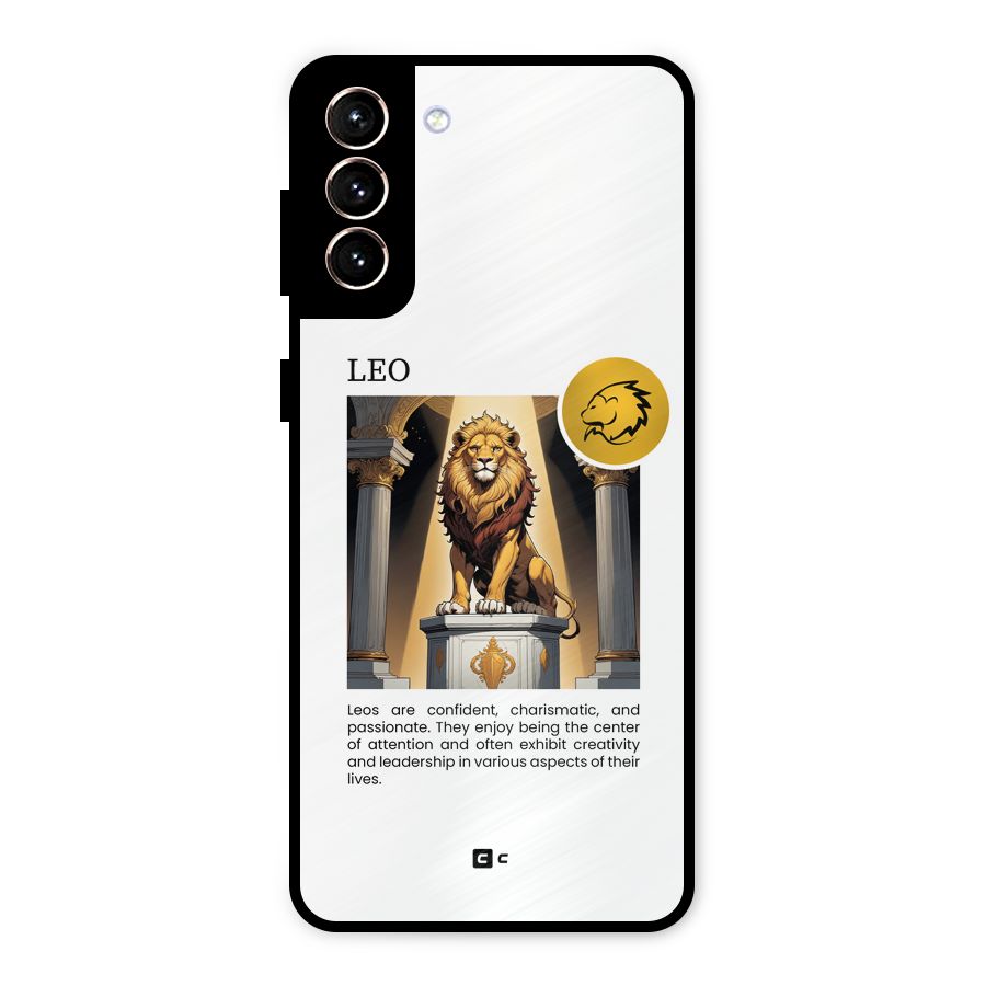 Leader Leo Metal Back Case for Galaxy S21 Plus