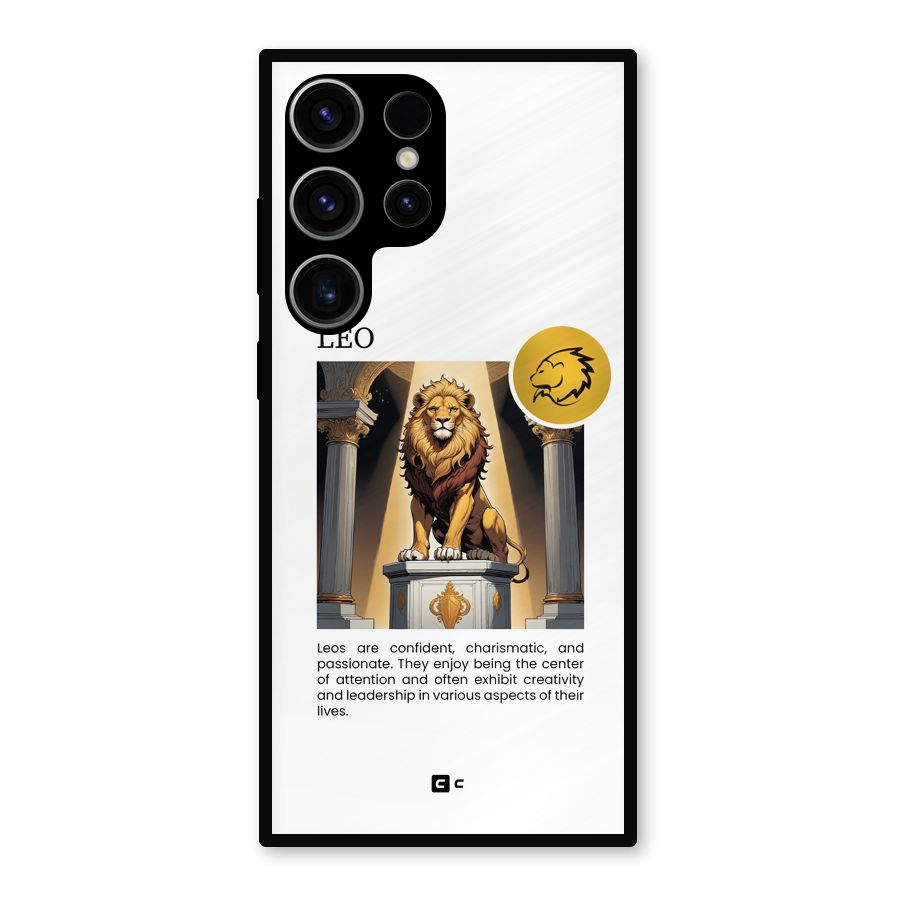 Leader Leo Metal Back Case for Galaxy S23 Ultra