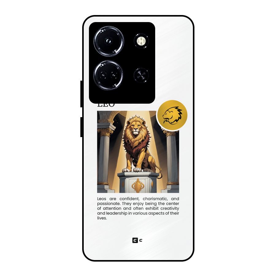 Leader Leo Metal Back Case for Infinix Note 30 5G