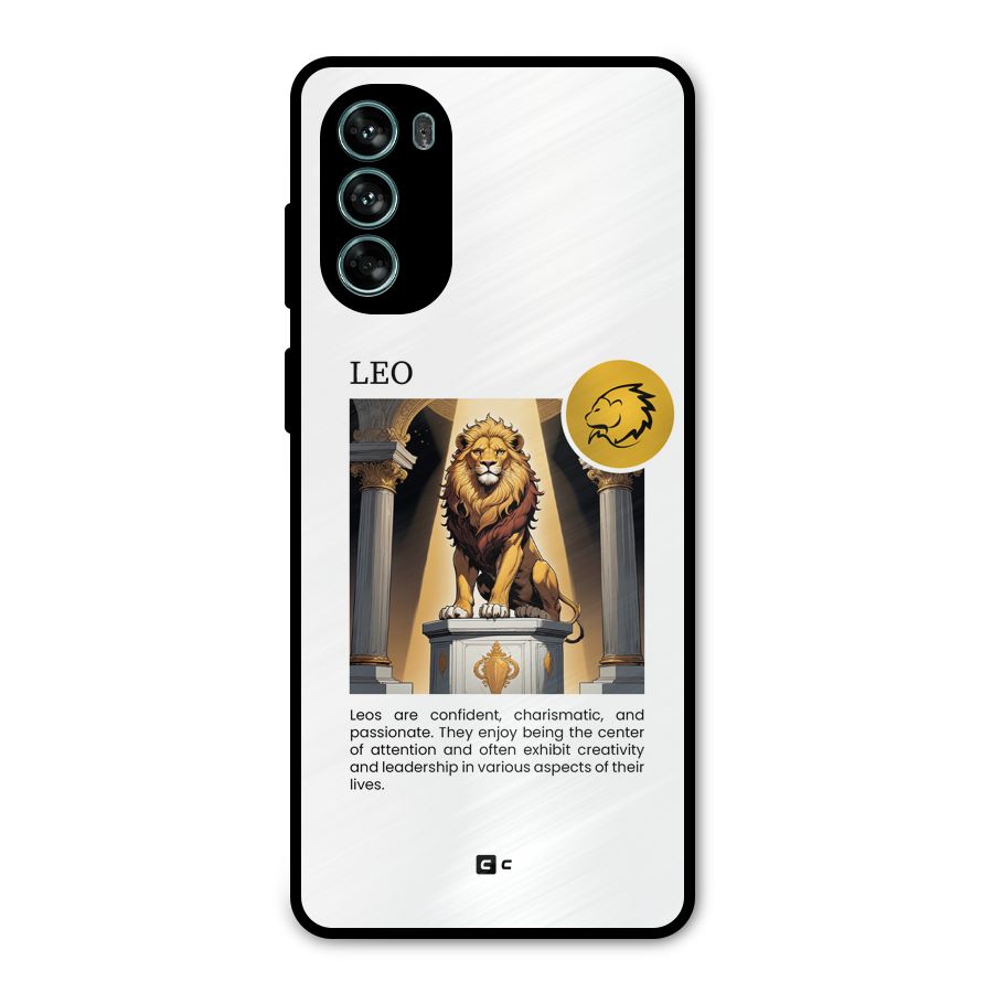 Leader Leo Metal Back Case for Moto G62