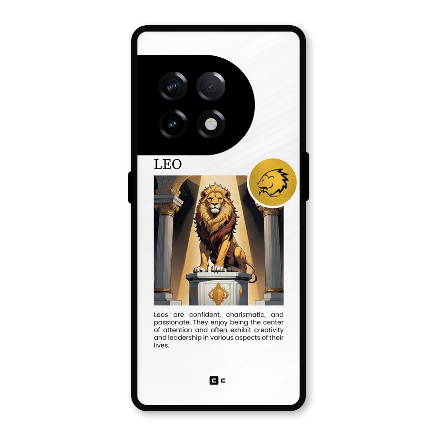 Leader Leo Metal Back Case for OnePlus 11R