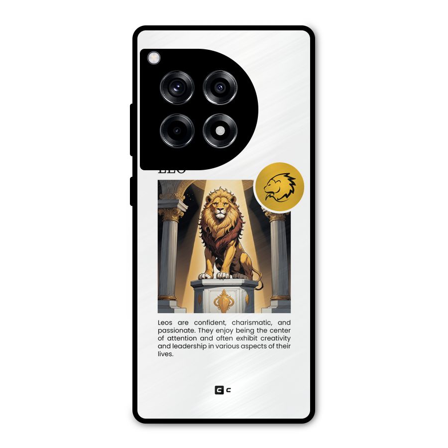 Leader Leo Metal Back Case for OnePlus 12R