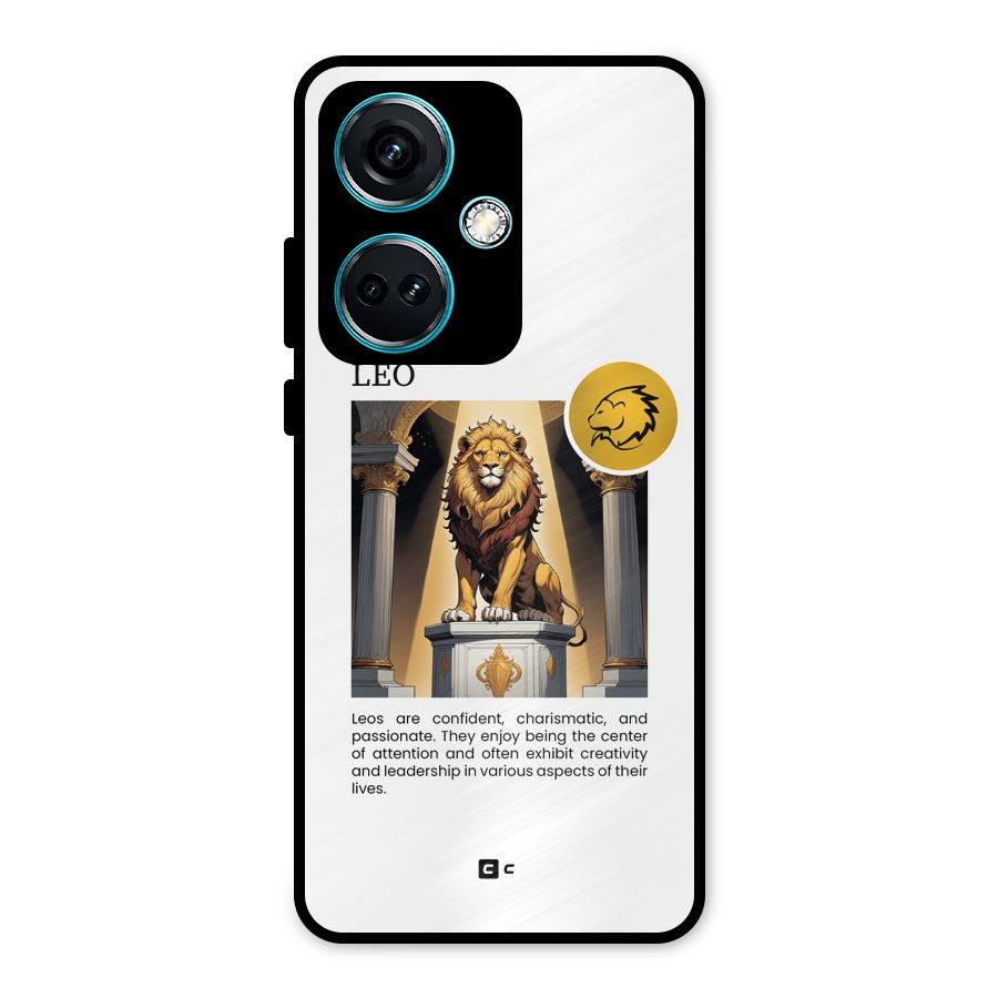 Leader Leo Metal Back Case for OnePlus Nord CE 3 5G
