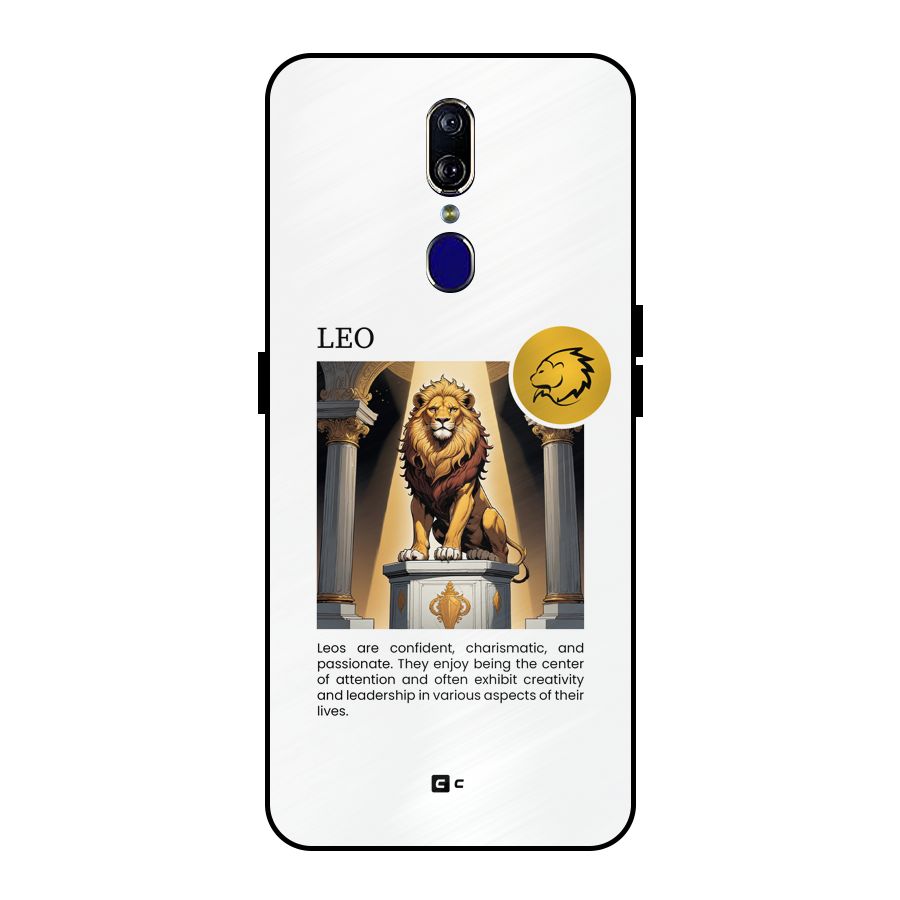 Leader Leo Metal Back Case for Oppo F11