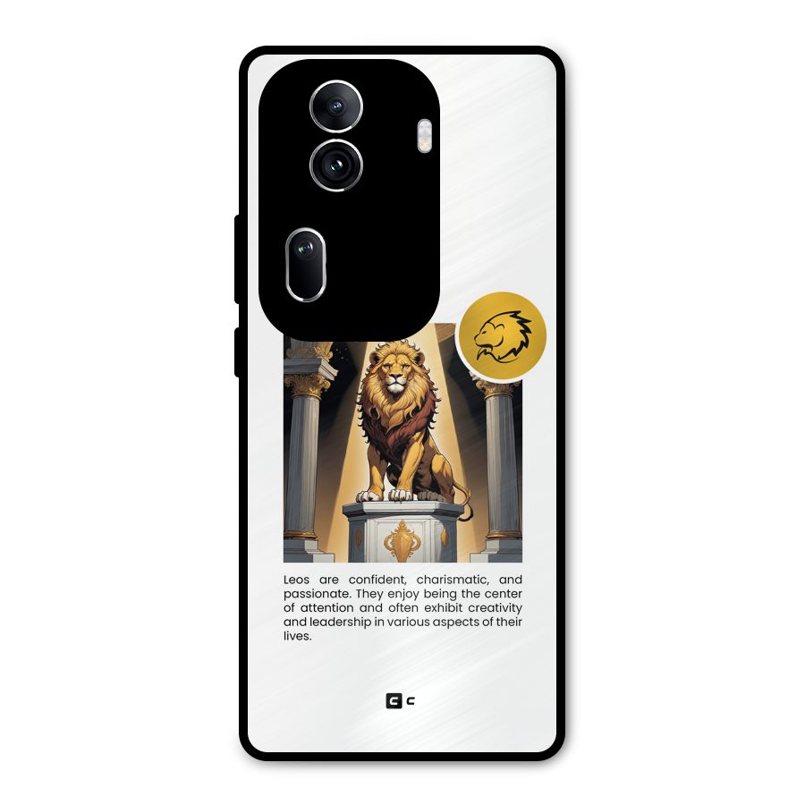 Leader Leo Metal Back Case for Oppo Reno11 Pro 5G