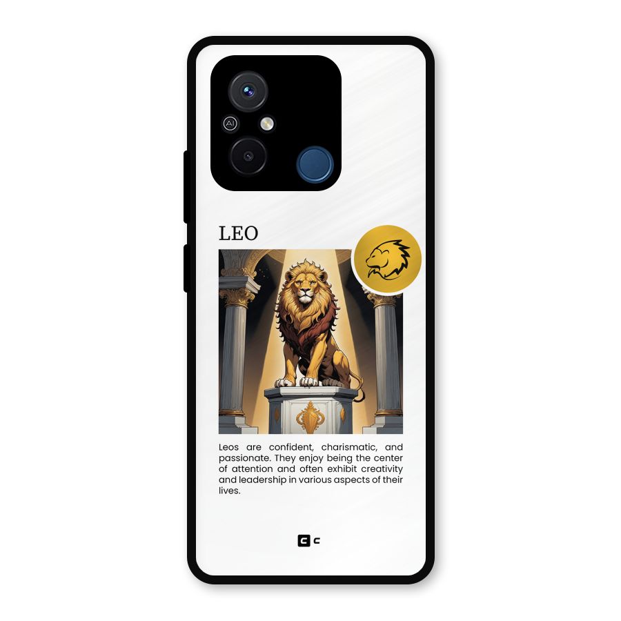 Leader Leo Metal Back Case for Poco C55