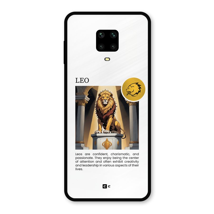 Leader Leo Metal Back Case for Poco M2 Pro