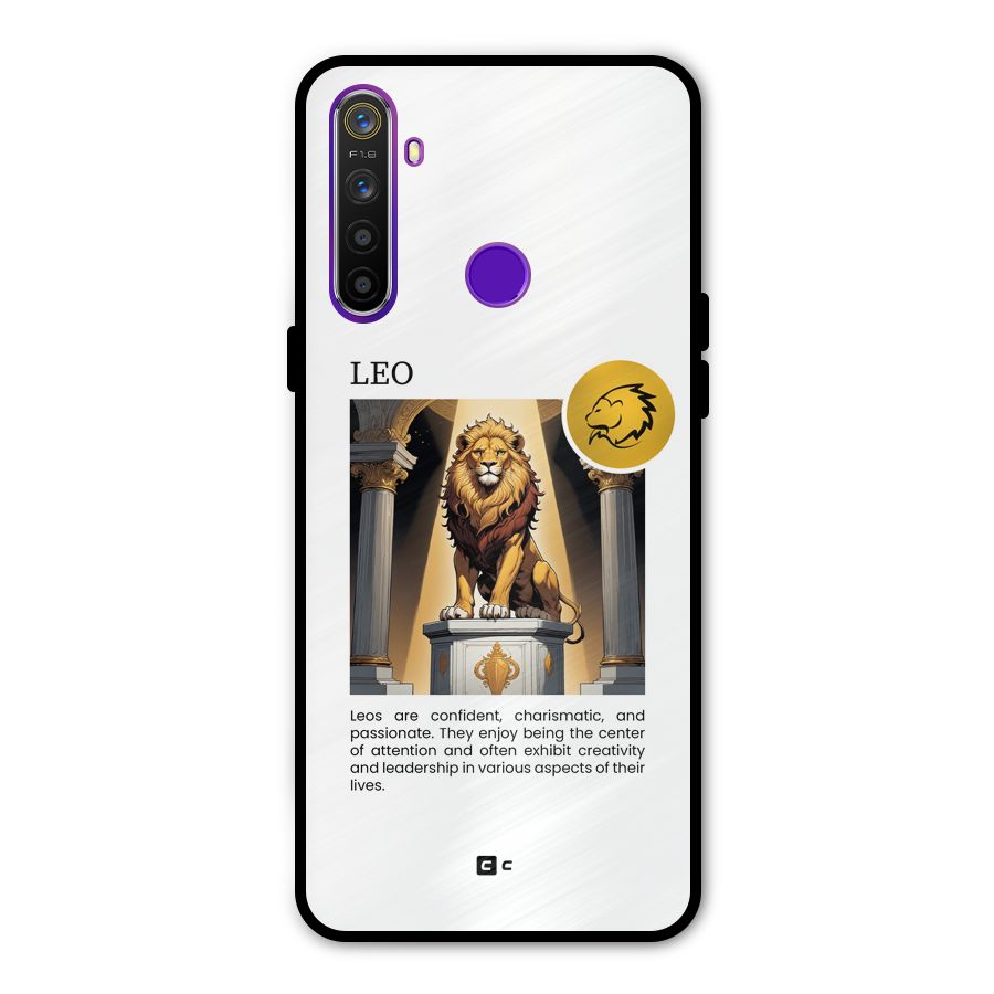 Leader Leo Metal Back Case for Realme 5