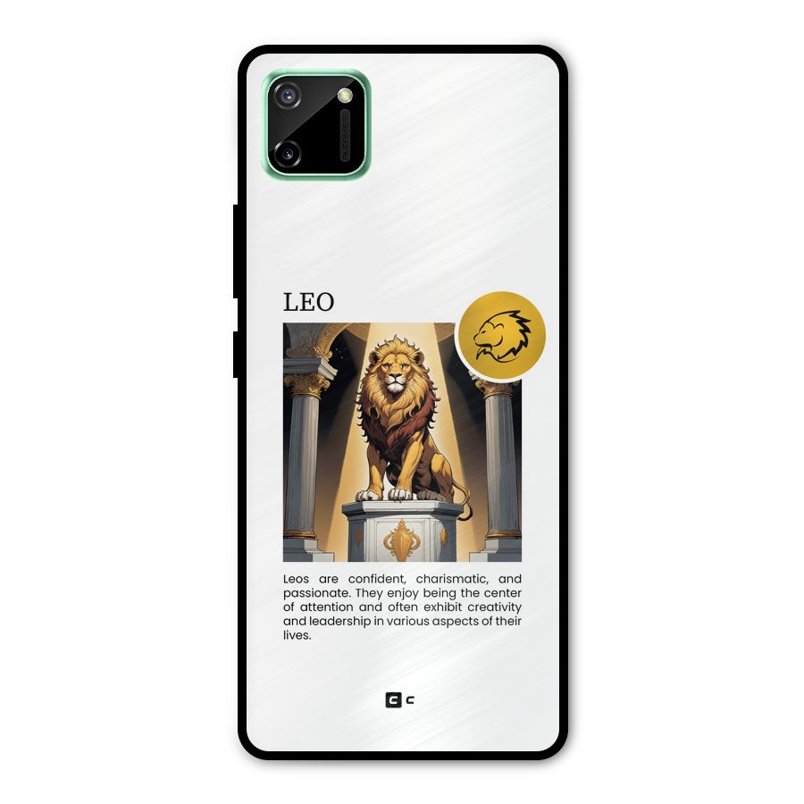Leader Leo Metal Back Case for Realme C11