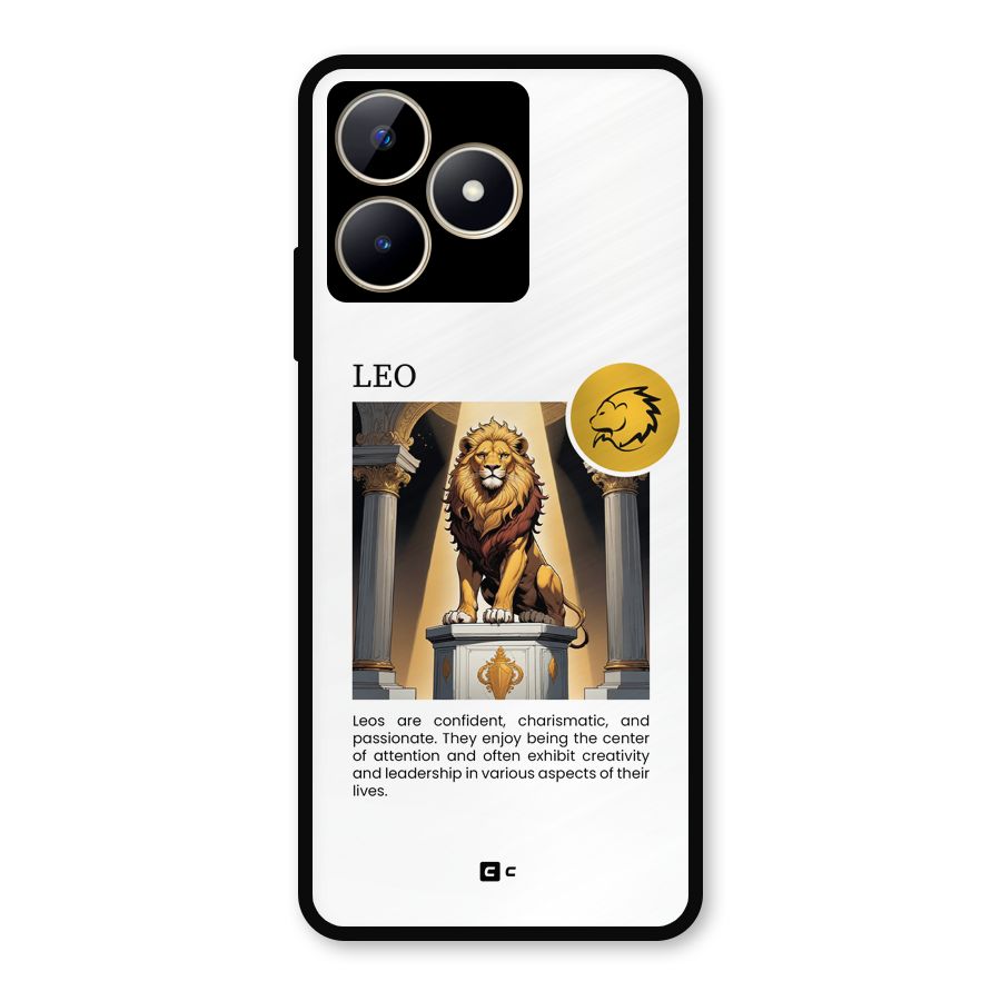 Leader Leo Metal Back Case for Realme C53