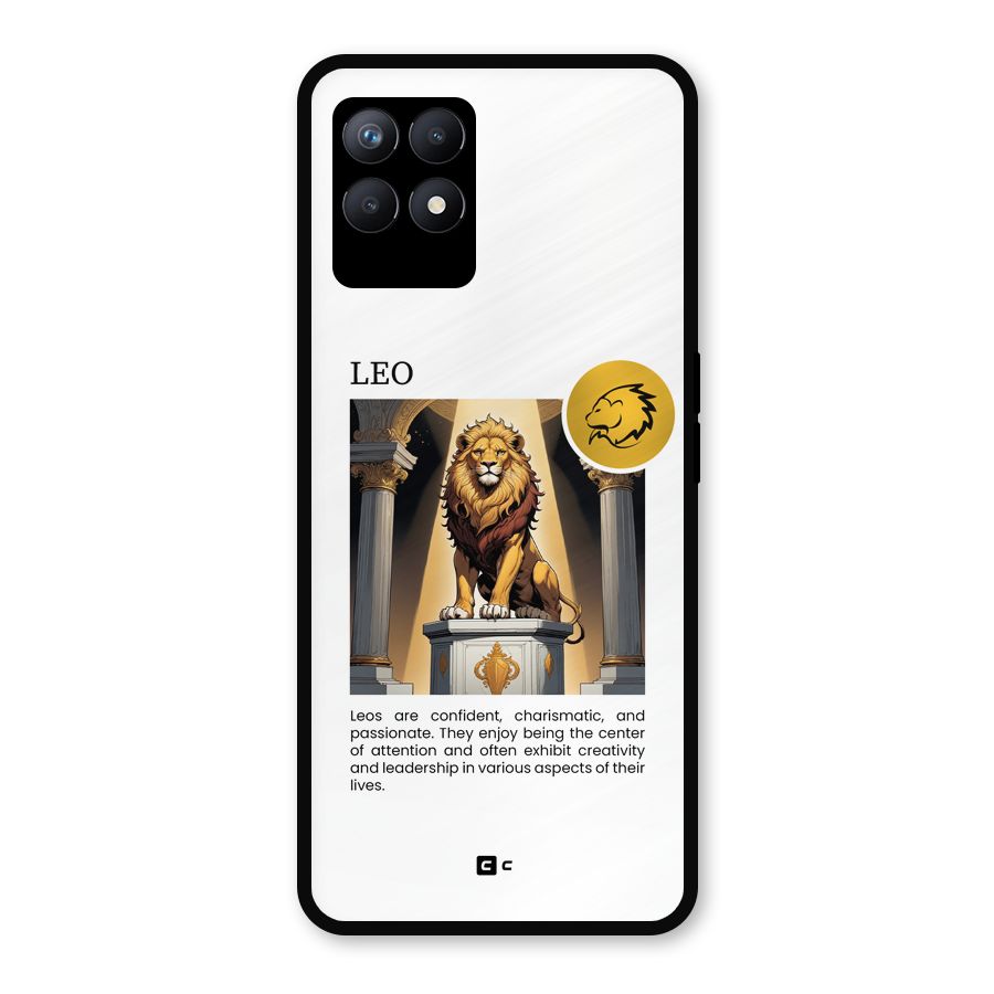 Leader Leo Metal Back Case for Realme Narzo 50