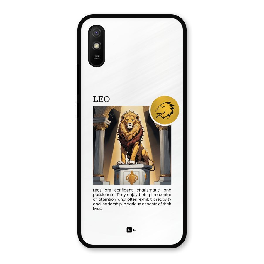Leader Leo Metal Back Case for Redmi 9a