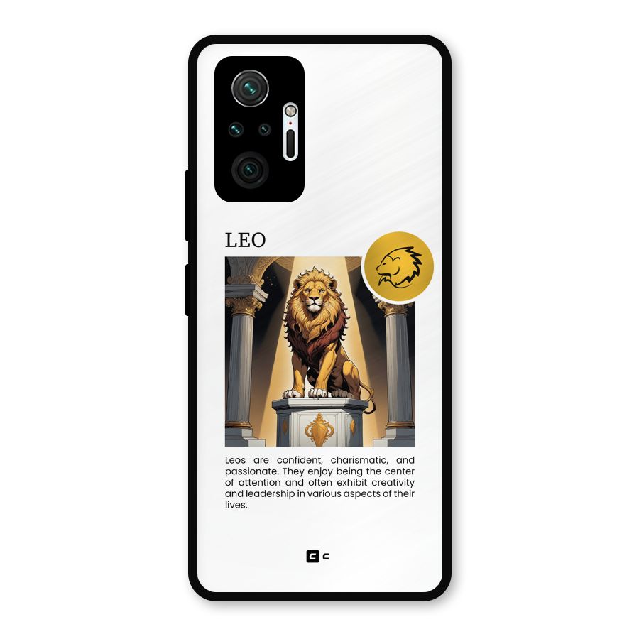 Leader Leo Metal Back Case for Redmi Note 10 Pro Max