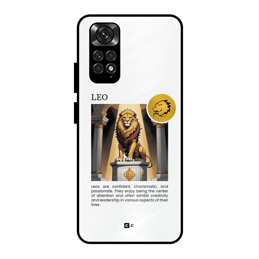 Leader Leo Metal Back Case for Redmi Note 11 Pro